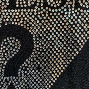 Guess Tops - Guess black rhinestone encrusted t-shirt Guess Tops - Guess black rhinestone encrusted t-shirt